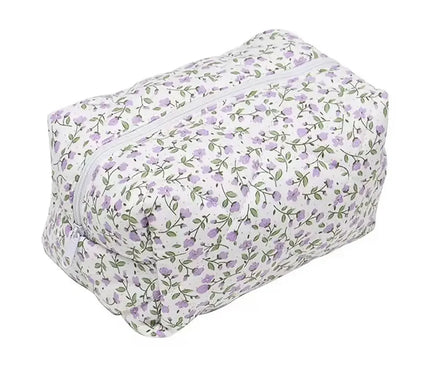 Trousse Maquillage aux Fleurs Lumineuses