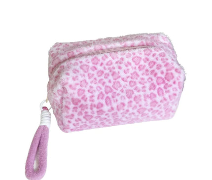 Trousse Maquillage Léopard Jungle Rose