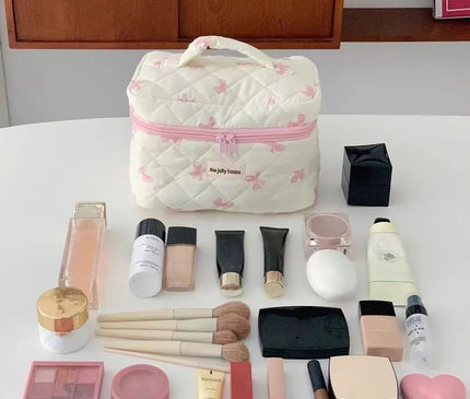 Trousse Maquillage aux Rubans Tendres