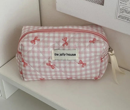 Trousse Maquillage aux Rubans Tendres