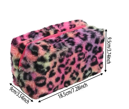 Trousse Maquillage Léopard Savane Moumoute