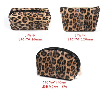 Trousse Maquillage Léopard Savane Structurée