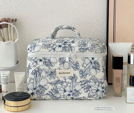 Trousse Maquillage aux Rubans Tendres