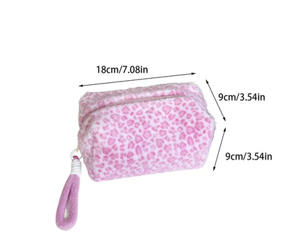 Trousse Maquillage Léopard Jungle Rose