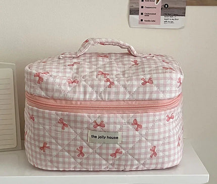 Trousse Maquillage aux Rubans Tendres