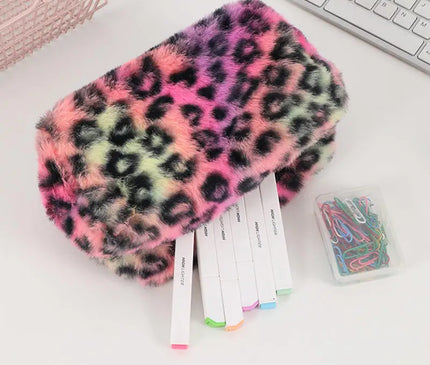 Trousse Maquillage Léopard Savane Moumoute