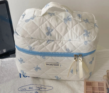 Trousse Maquillage aux Rubans Tendres