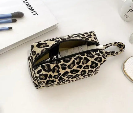 Trousse Maquillage aux Rayures Félin