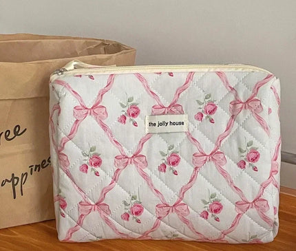 Trousse Maquillage aux Rubans Tendres