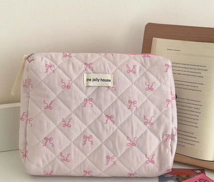 Trousse Maquillage aux Rubans Tendres