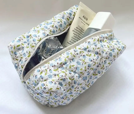 Trousse Maquillage aux Fleurs Lumineuses