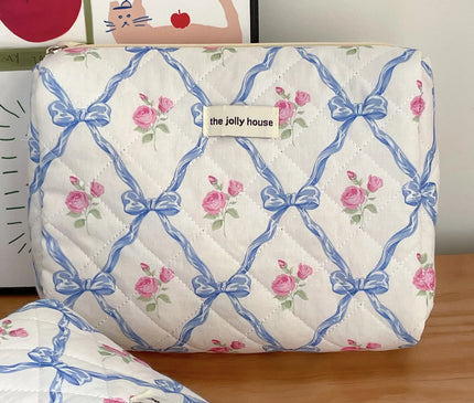 Trousse Maquillage aux Rubans Tendres