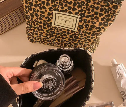 Trousse Maquillage Léopard Harmonie Mystique