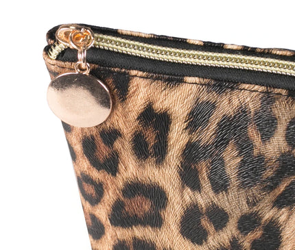 Trousse Maquillage Léopard Savane Structurée