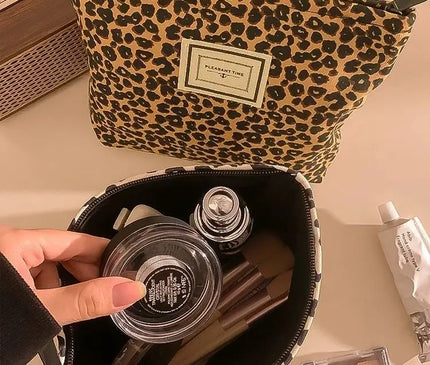 Trousse Maquillage Léopard Harmonie Mystique