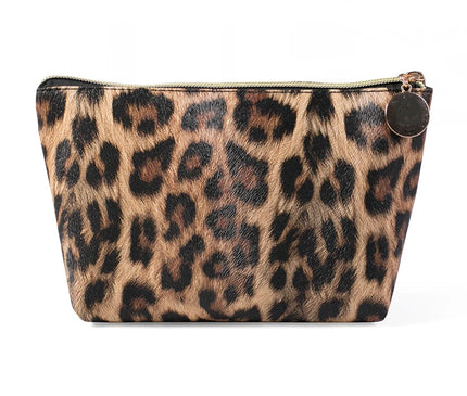 Trousse Maquillage Léopard Savane Structurée