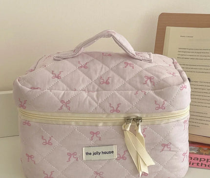 Trousse Maquillage aux Rubans Tendres