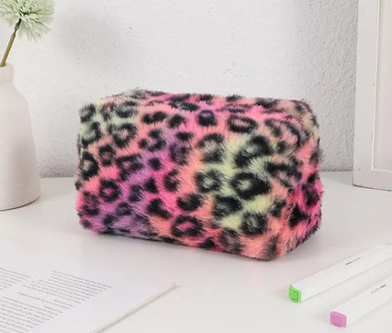 Trousse Maquillage Léopard Savane Moumoute