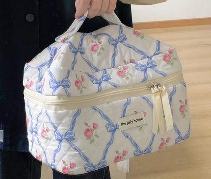 Trousse Maquillage aux Rubans Tendres