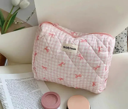 Trousse Maquillage aux Rubans Tendres