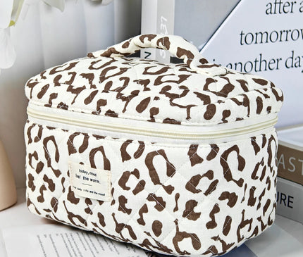 Kit de 3 Trousses Maquillage Léopard Jardin de Savane