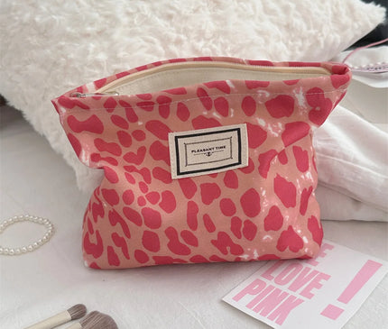 Trousse Maquillage aux Motifs Sauvages