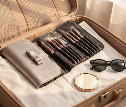 Pochette Maquillage Pinceaux Organisée Utile