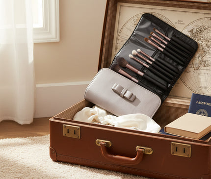 Pochette Maquillage Pinceaux Organisée Utile