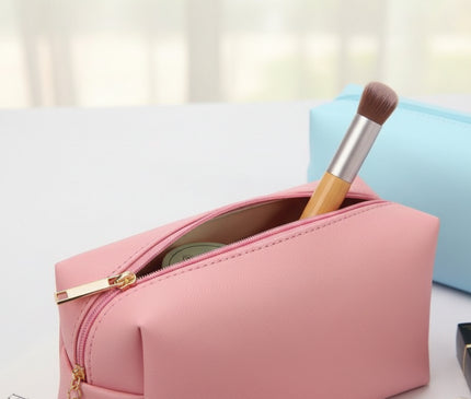 Petite trousse maquillage en maille antimicrobienne