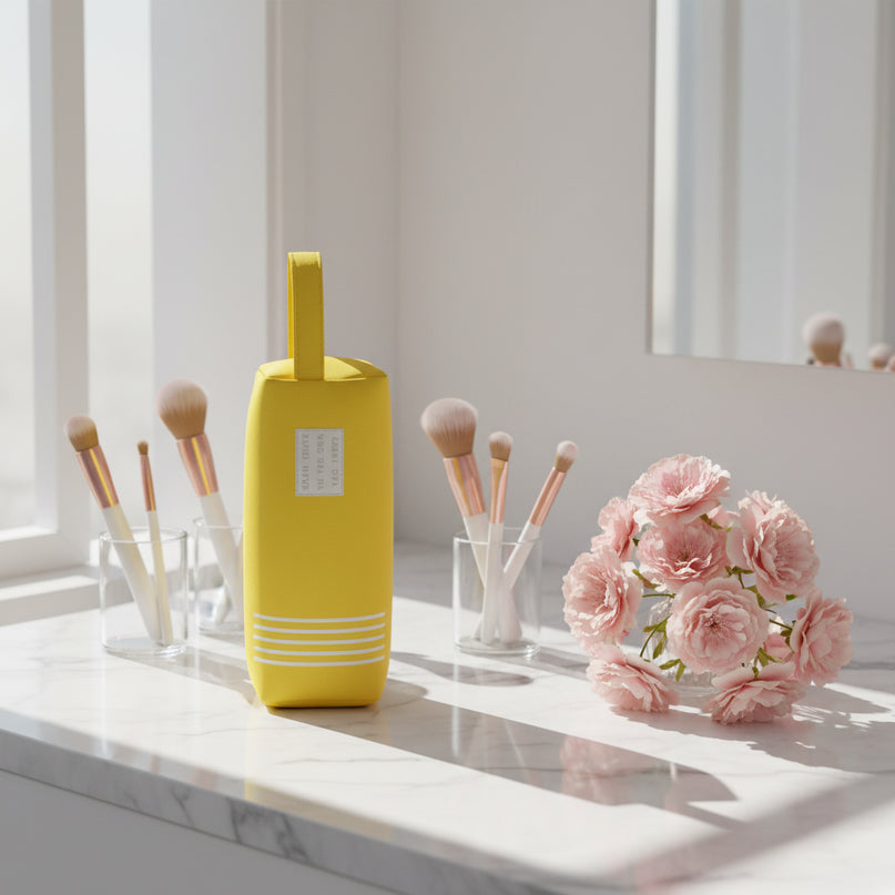 Trousse Maquillage Noire Élégante Classique