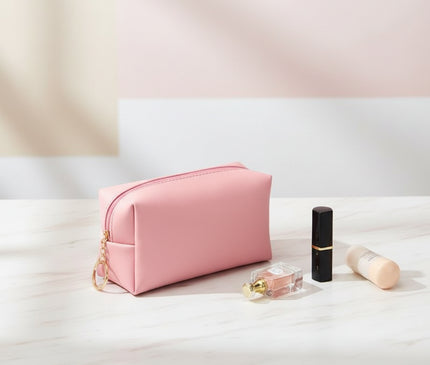 Petite trousse maquillage en maille antimicrobienne