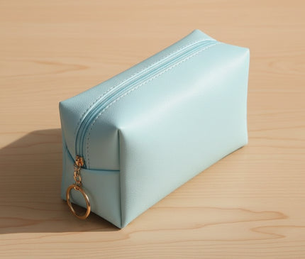 Petite trousse maquillage en maille antimicrobienne