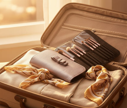 Pochette Maquillage Pinceaux Organisée Utile