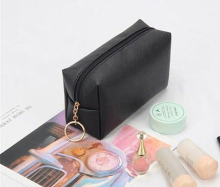 Petite trousse maquillage en maille antimicrobienne