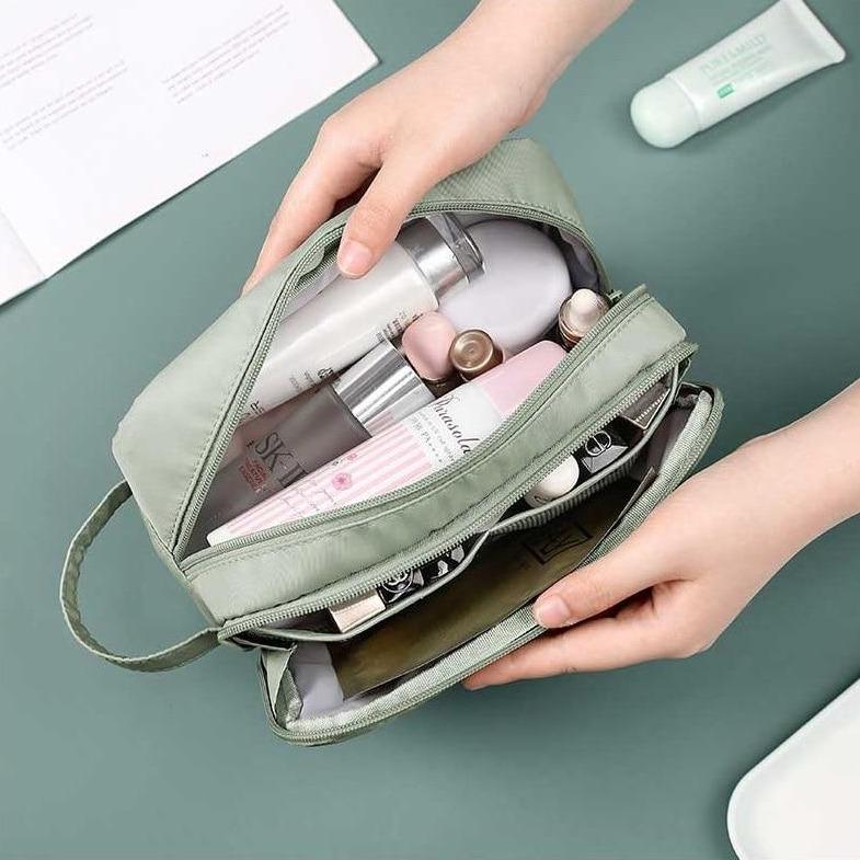 Trousse de maquillage de voyage en nylon