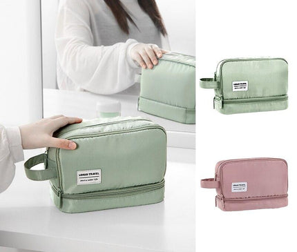 Trousse de maquillage de voyage en nylon