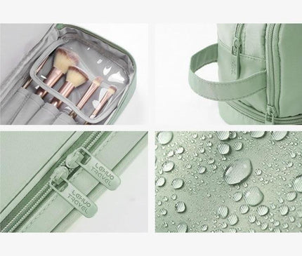 Trousse de maquillage de voyage en nylon