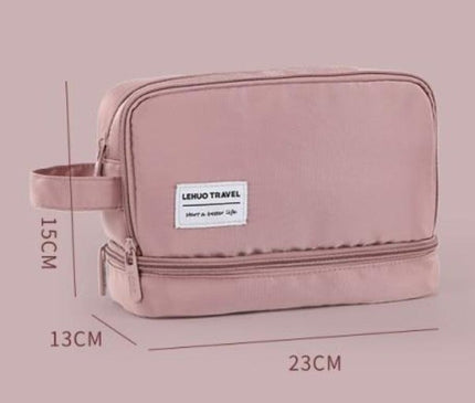 Trousse de maquillage de voyage en nylon