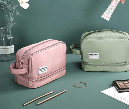 Trousse de maquillage de voyage en nylon