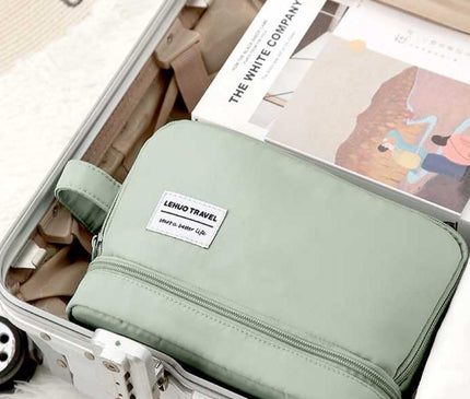 Trousse de maquillage de voyage en nylon