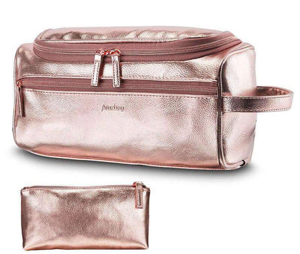 Trousse Maquillage Cuir Raffinée Haute Qualité